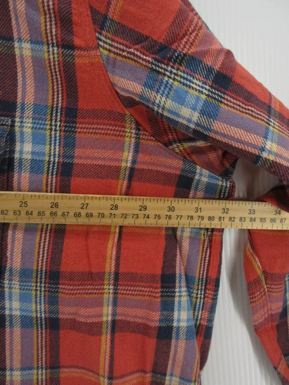 Polo Ralph Lauren Shirt 3XB Big Flannel Plaid Elbow Patches Heavyweight